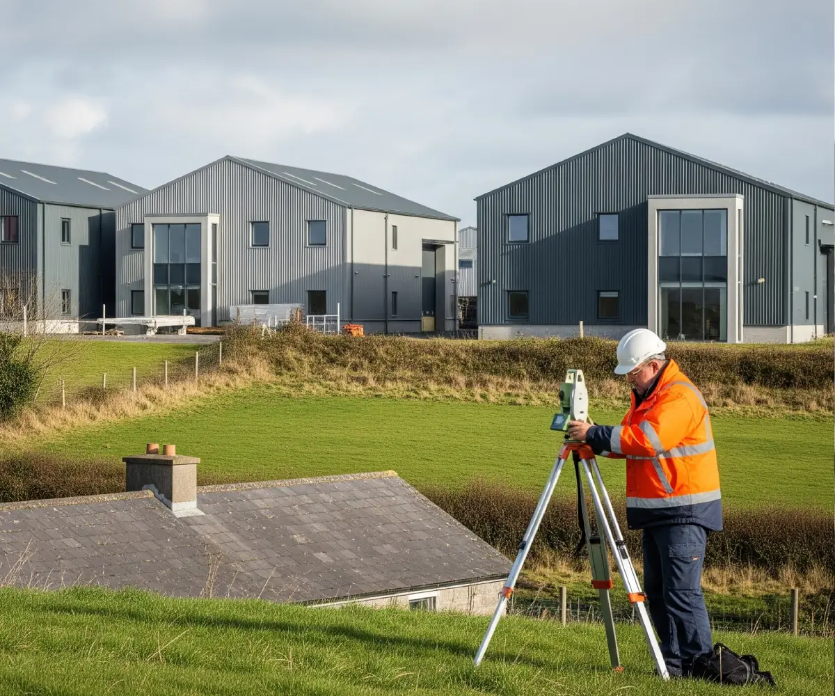 surveying industrial objects